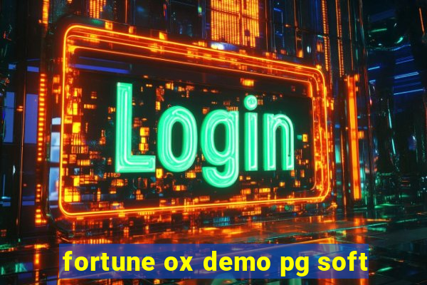 fortune ox demo pg soft